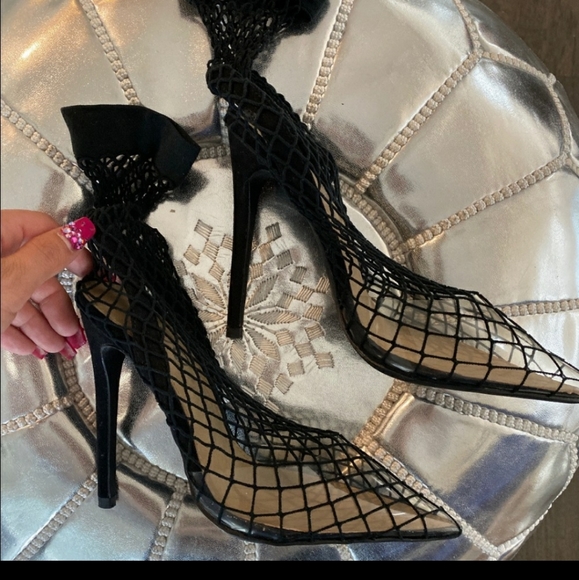 Ego Fishnet Booties - Picture 4 of 5